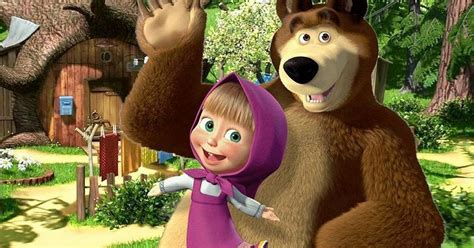 Мультфильм Маша и Медведь вошел в топ 5 любимых развлекательных