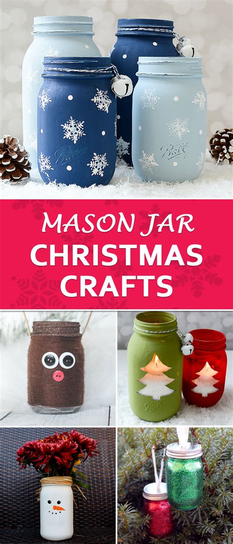 15 Creative And Unique Mason Jar Christmas Crafts