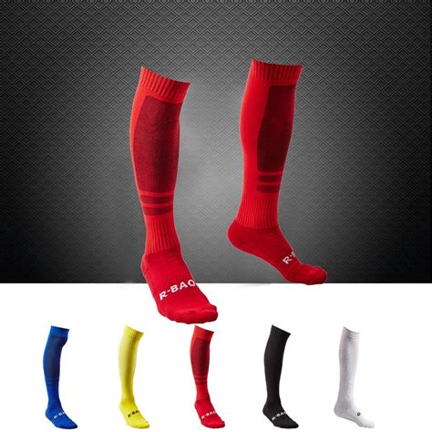 New Brand Professional Terry Soccer Socks Knee High Football Socks Men