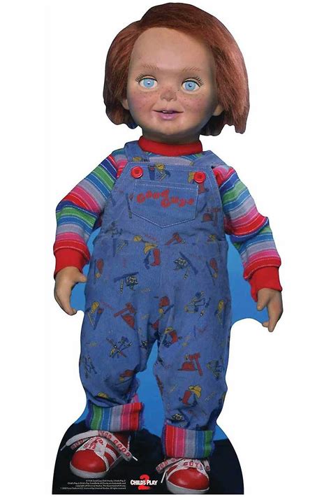 Chucky Good Guy Doll Official Lifesize Cardboard Cutout Standee Standup Fruugo FR