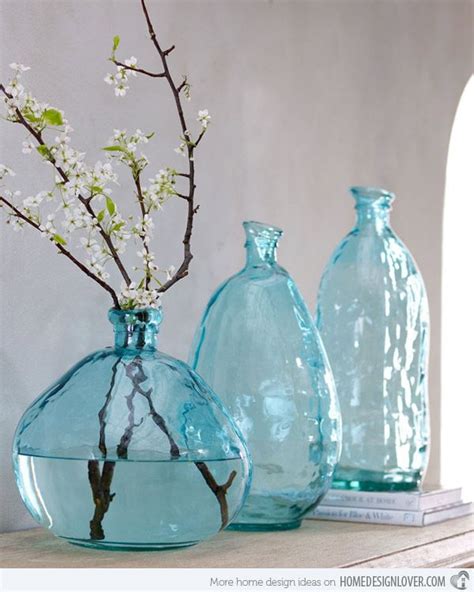 15 Glass Vases To Adorn Your Interior Home Design Lover Turquoise Vase Traditional Vases