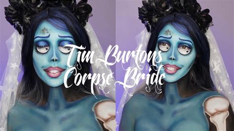 Tim Burtons Corpse Bride Makeup Tutorial Youtube