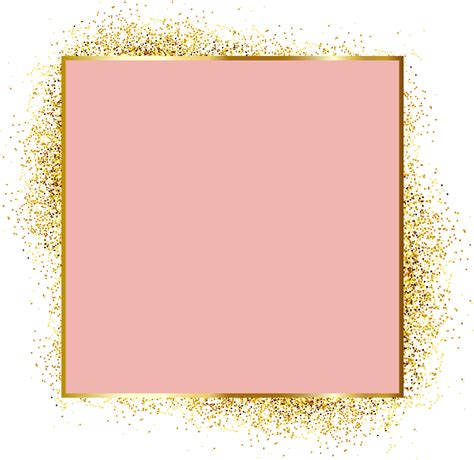 Rose Gold Glitter Png File Png Mart