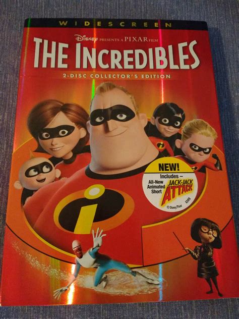 The Incredibles Widescreen Two Disc Collectors Edition Dvds And Blu