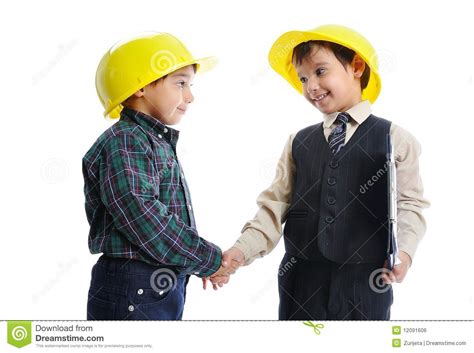 Young engineers stock photo. Image of game, innocence - 12091606