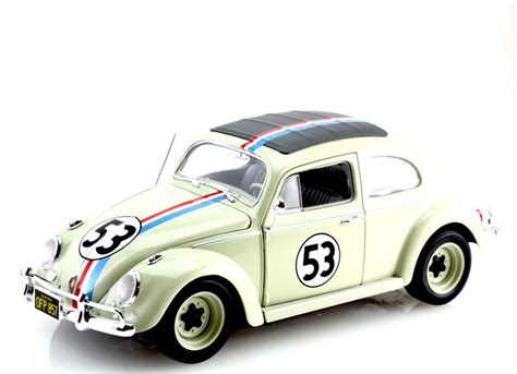 Herbie Mattel Hot Wheels Scale 118 Vw Beetle Herbie No53 Goes