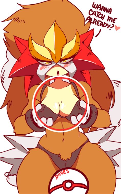 AGNPH Gallery 151163 Animated Anthro Breasts Diives Entei Female