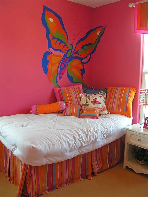 Butterfly bedroom butterfly wall decor butterfly decorations blue butterfly baby shower decorations butterfly canvas baby decor art mural papillon craft ideas 16 3d wall butterflies purple violet lavender butterfly paper wall decor 3d wedding decor ba. 23 Little Girls Bedroom Ideas (Pictures) - Designing Idea