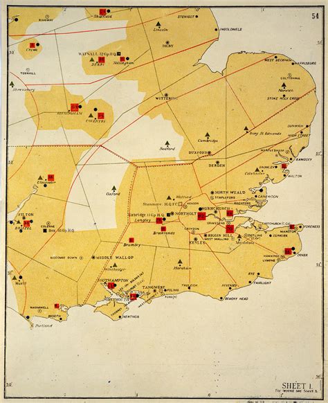 Battle Of Britain Map The National Archives