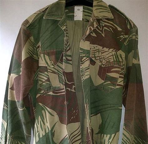 Uniforms Rhodesian Bush War Camo Long Sleeve Shirt Was Sold For R1