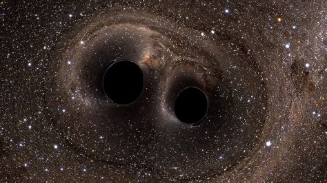 Two Black Holes Telegraph