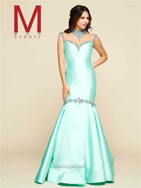 Get the best deals on mac duggal solid ball gowns for women when you shop the largest online selection at ebay.com. Mac Duggal 62028H V Neck Drop Waist Ball Gown: French Novelty