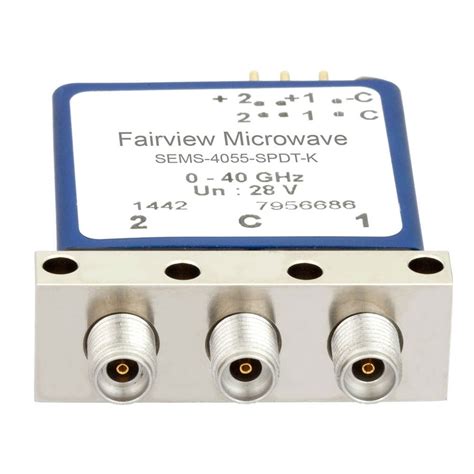 Spdt Latching Dc To 40 Ghz Electro Mechanical Relay Switch Indicators