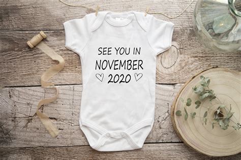 Personalised Baby Grow Personalised Birth Anouncement See You Etsy