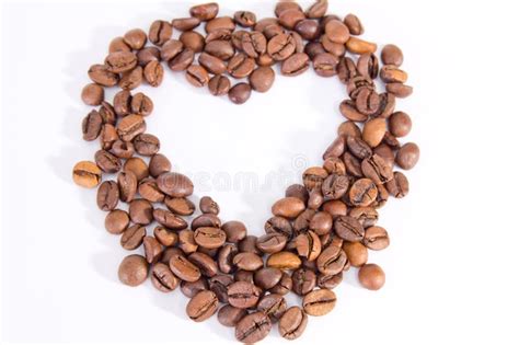 Heart From Coffee Stock Photo Image Of Dark Freshness 25561112