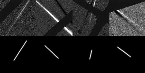 Four Examples Of Top Diffraction Spikes In Difference Images And