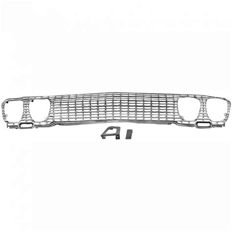 1963 Chevy Impala Grille Complete With All Brackets