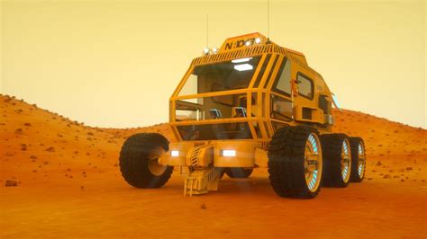 3d Mars Vehicle Cgtrader