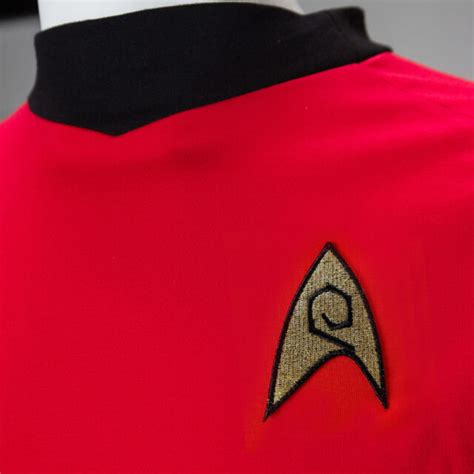 Cosplay Scotty Red Shirt Uniform Star Trek The Original Series Tos