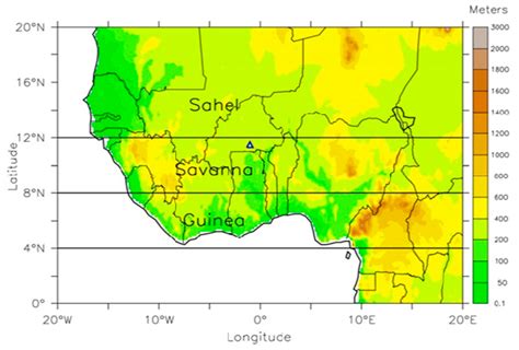 Menschlich Mut Wissenschaftlich West Africa Topography Dünger Wählen Im
