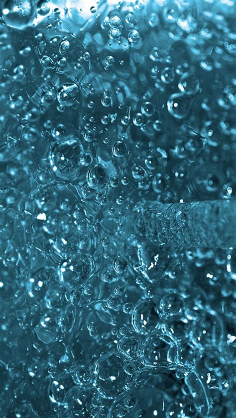 Blue Water Bubble Texture Iphone Wallpapers Free Download