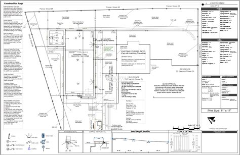 Pool Construction Plans Online Permit Ready Pool Plans