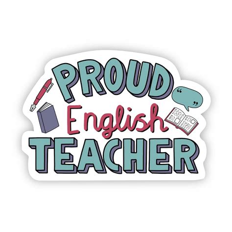 English Teacher Name Decal Home Décor Home And Living
