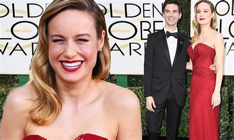 Brie Larson brings fiancé Alex Greenwald to the Golden Globes Daily Mail Online