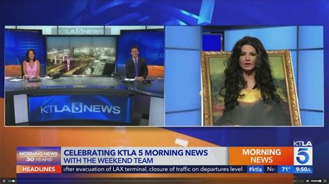 Celebrating Ktla 5 Morning News 30th Anniversary With The Weekend Team