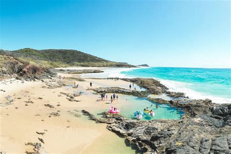 Champagne Pools On Kgari Fraser Island Fraser