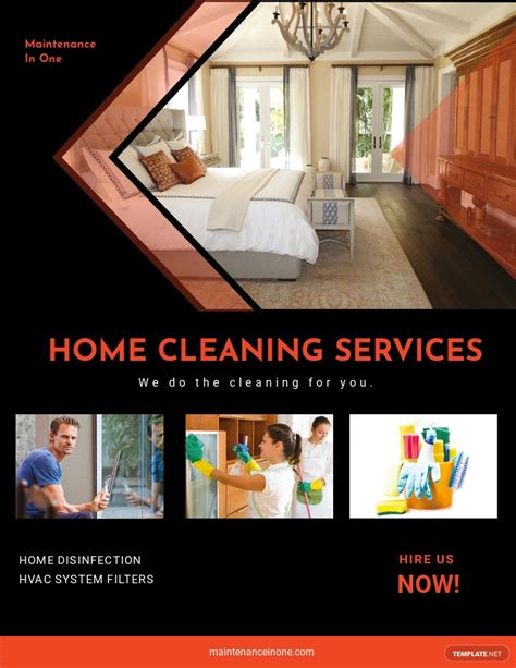 17 Free Cleaning Flyer Templates Customize And Download