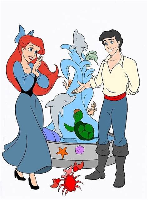 Ariel And Eric Disney Couples Disney Girls Disney Princess Disney