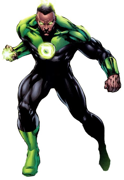 The Green Lantern Is Standing With His Arms Out And Hands On His Hips