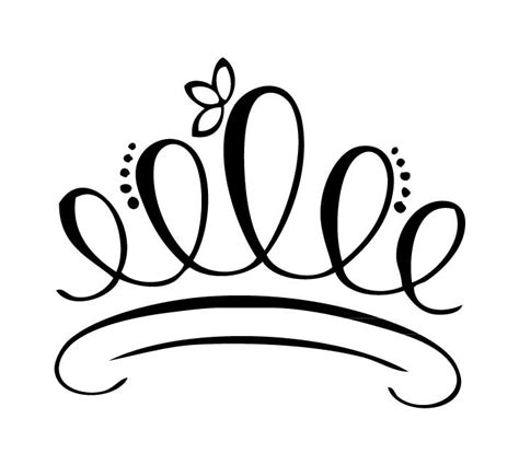 Tiara Clipart Black And White Free Download On Clipartmag