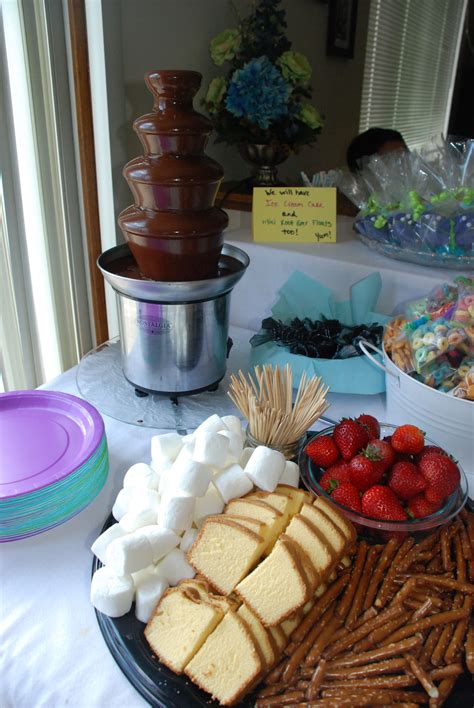 Chocolate Fountain For Sweet Table