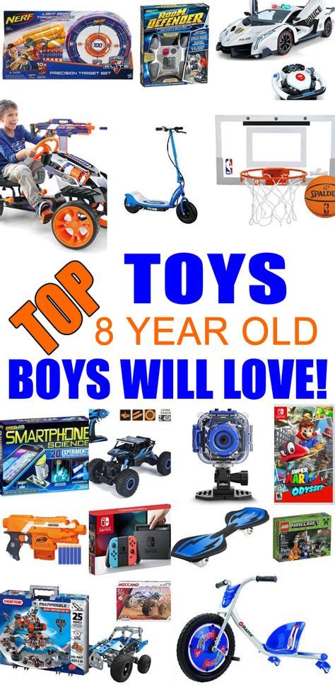 Best Toys For 8 Year Old Boys Birthday Presents For Boys Presents