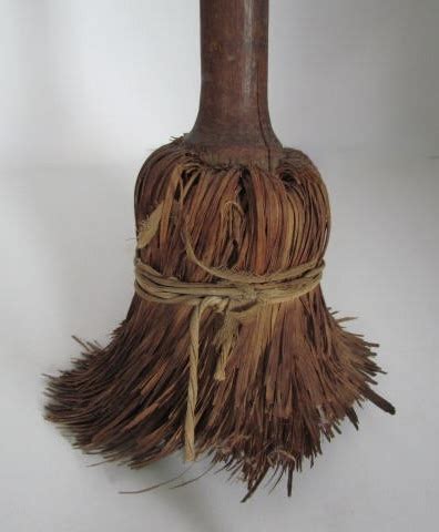 Very Early S Shaved Floor Broom Art Antiques Michigan