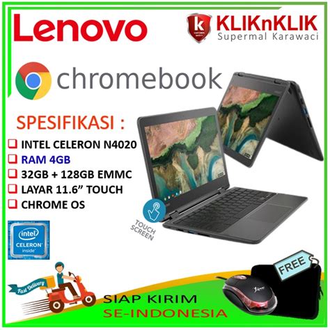 Jual Laptop Notebook Chromebook Lenovo E In Touch N Ram Gb