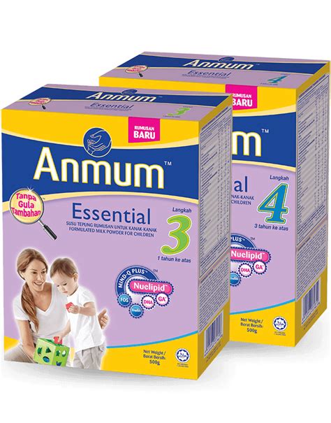 It contains no added sugar. Anmum™ Essential | Anmum™ Malaysia