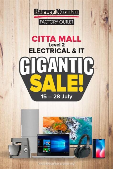 Grab it now now now. Harvey Norman Citta Mall Electrical & IT Gigantic Sale (15 ...