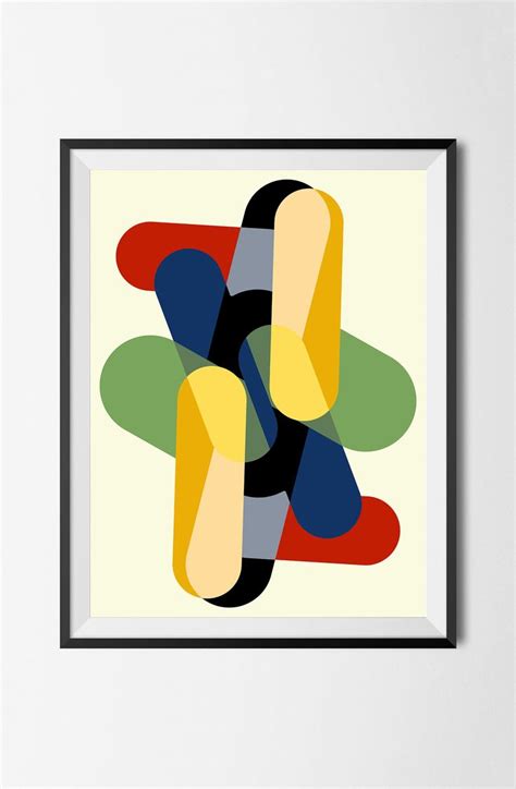 Format 217 Abstract Geometric Poster Giclee Print