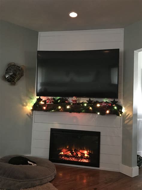 Corner Fireplace With Tv Above Designs Fireplace Guide By Linda