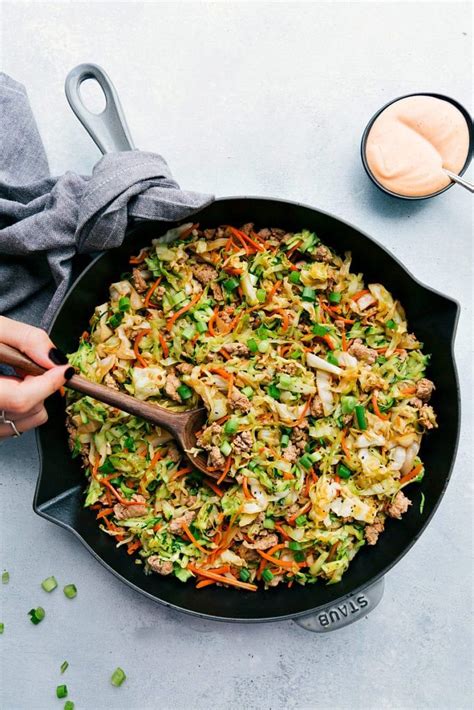 Lean ground turkey provides satisfying protein, and red pepper flakes and garlic guarantee that the word. Ground turkey recipe stir fry in a skillet | Ground turkey ...