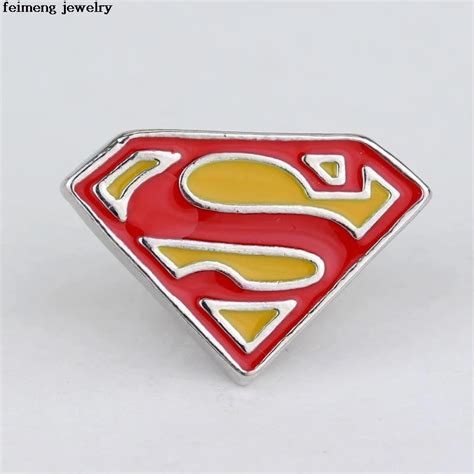 Buy Wholesale 20pcslot Superman Brooch Pins Superhero