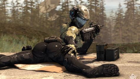 Perfect Shooting Position By Rookie Halo Armor Halo Game Halo