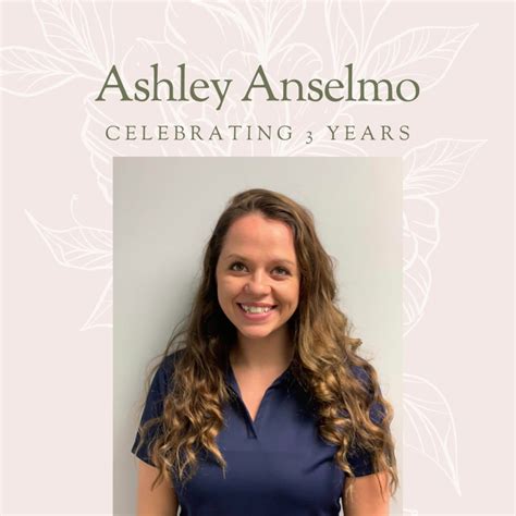 On May 8th Ashley Anselmo Celebrated Her 3 Year Anniversary With Our