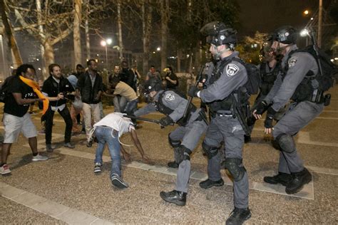 Jews Of Ethiopian Descent Protest Against Police Brutality In Israel