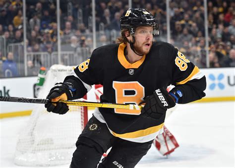 Boston Bruins David Pastrnaks Impending Return Couldnt Come At A