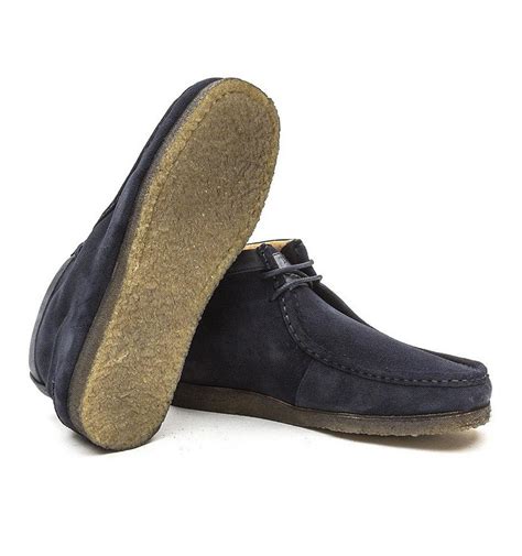 In 1958 hush puppies created the world's first casual shoe, signaling the beginning of today's relaxed style. Lyst - Hush Puppies Davenport High Navy Suede Chukka Boots in Blue for Men