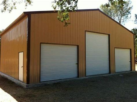 38x40 A Frame Vertical Metal Garage Choice Metal Buildings